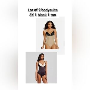 Lot of 2 Maidenform Self ExpressionsWomen's Firm Foundations Bodysuit SE5004